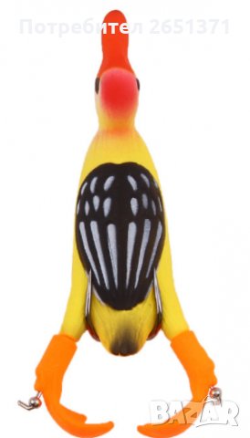 Гумено Пате за Хищна риба 9,5 см 12 гр, снимка 2 - Стръв и захранки - 30618649