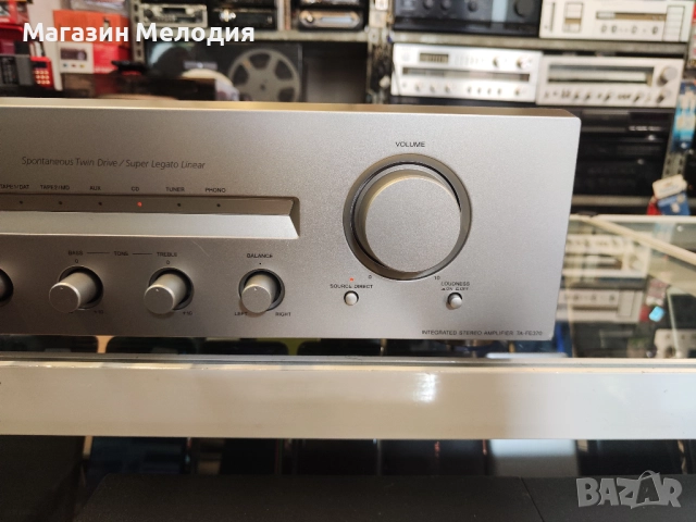 Усилвател SONY TA-FE370 Silver Две по 70 вата. В отлично техническо и много добро визуално състояние, снимка 5 - Ресийвъри, усилватели, смесителни пултове - 51169219