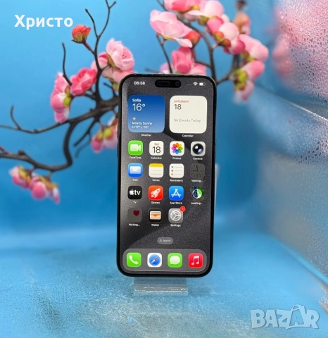Apple iPhone 15 Pro Max, 256GB, 5G, Blue Titanium  , снимка 6 - Apple iPhone - 54242460