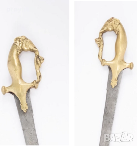 Индо-ислямски меч-Раджастан, 18-ти/19-ти век, снимка 2 - Антикварни и старинни предмети - 52159744