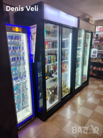 Двойна вертикална ХЛАДИЛНА витрина - 2 броя , снимка 2 - Витрини - 53257012