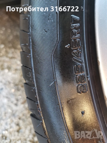 гуми с джанти 5x112 225 45 17, снимка 4 - Гуми и джанти - 54104790