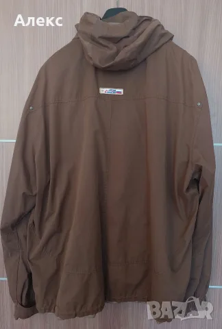 Кафяво есенно яке G. I. G. A. DX, 5XL, снимка 3 - Якета - 55997696