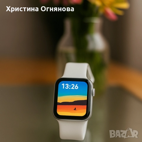 Смарт часовник 1,44-инчов екран с пълно докосване за мъже и жени Bluetooth разговор., снимка 2 - Смарт часовници - 52651004