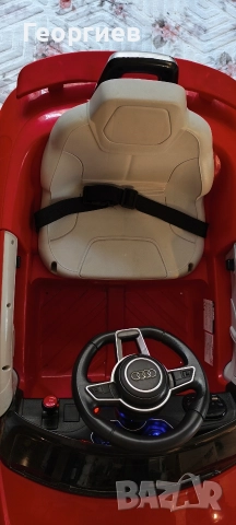 Електрическа детска акумулаторна кола,12v,, Audi TT RS, снимка 5 - Коли, камиони, мотори, писти - 52927309