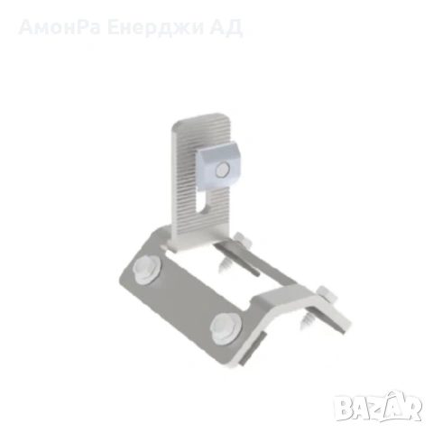 Скоба за трапецовиден метален покрив 08 в комплект с 4 самопробивни винта, имбус болт, федер шайба и, снимка 6 - Друга електроника - 54054464