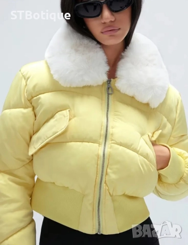 🩵 Дамско пухено яке с вдъхновение от Близкия изток – STBoutique 🩵, снимка 5 - Якета - 52021765