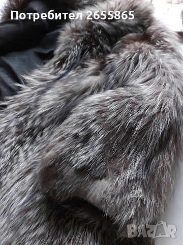 Палто от сребърна лисица, снимка 7 - Палта, манта - 52929223