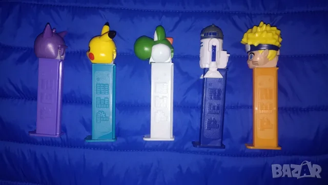 Продавам лот фигурки PEZ – Pokémon, Naruto, Mario и Star Wars, снимка 2 - Фигурки - 56331398