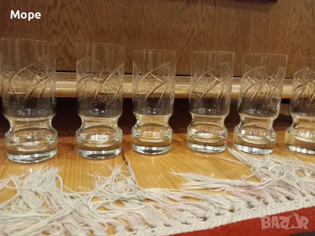 Кристални чаши за алкохол , снимка 4 - Чаши - 49817823