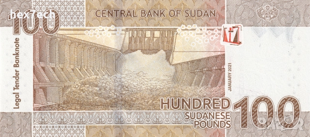 ❤️ ⭐ Судан 2021 100 паунда UNC нова ⭐ ❤️, снимка 3 - Нумизматика и бонистика - 52631605
