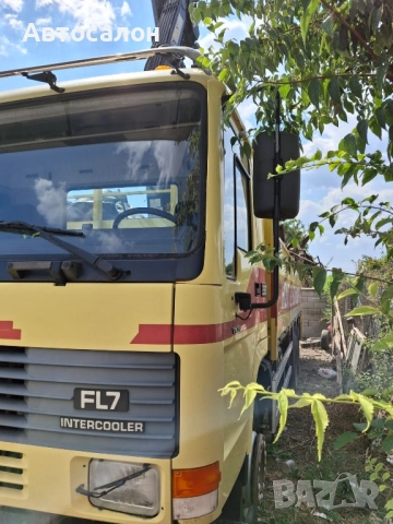 Камион с кран Волво FL7 триосен, снимка 10 - Камиони - 48816564