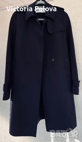 Луксозен тренч - quiet luxury дизайн , Италия, снимка 6 - Палта, манта - 53058712