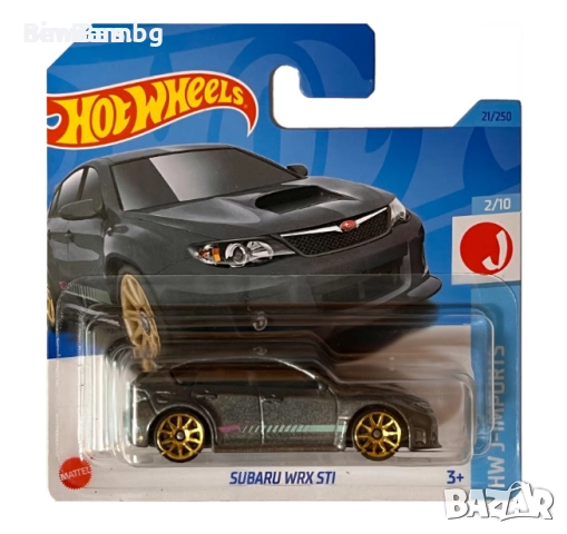 Колекционерска количка Hot Wheels Subaru WRX STI