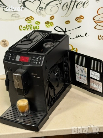 Кафемашина кафе автомат Saeco minuto с гаранция, снимка 7 - Кафемашини - 53080779