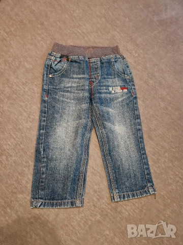 2-3г 98см Панталон тип дънки, сини, без следи от употреба 