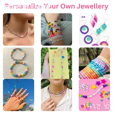 Комплект за изработка на гривни SILLYME 3500 бр, снимка 2 - Образователни игри - 52455254