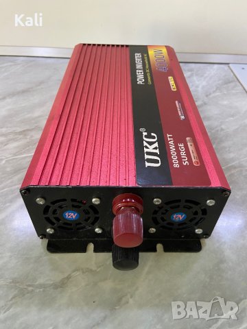 Инвертор, ukc преобразувател от 12V на 220V, 4000W, снимка 3 - Друга електроника - 42559362