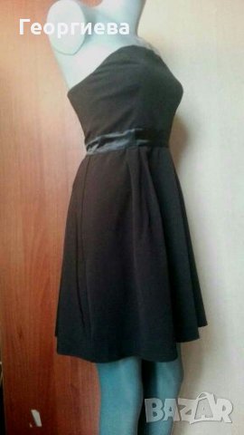 Нова черна рокля - ПРОМОЦИЯ👗🍀XS,S👗🍀, снимка 2 - Рокли - 29812470