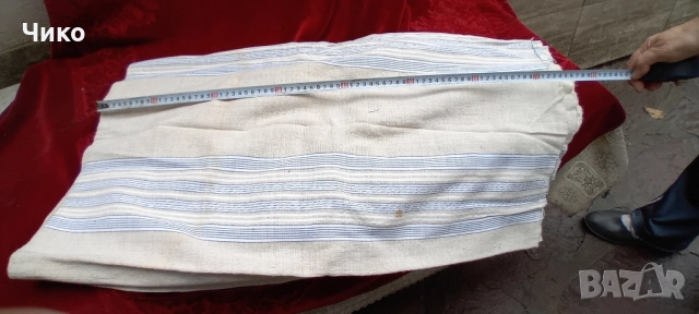 Стара дълга покривка, снимка 3 - Антикварни и старинни предмети - 52382881