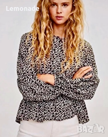 Нова дамска елегантна блуза Зара С, М , Л размери, снимка 4 - Ризи - 23639982