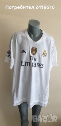 Adidas Real Madrid Clima Cool Mens Size 3XL НОВО! ОРИГИНАЛ! Мъжка Тениска!, снимка 7 - Тениски - 51762387