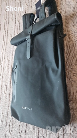 Раница Jack Wills Roll Top Backpack, снимка 5 - Раници - 53034412