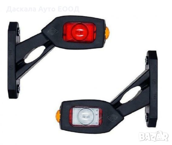 1 бр. Лед LED рогчета тройна функция 12-24V E- маркирано , Полша , снимка 1 - Аксесоари и консумативи - 35551851