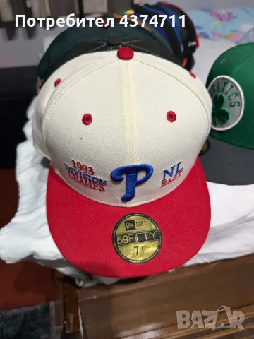 Продавам колекция от шапки New era и  Mitchell and Ness, снимка 4 - Шапки - 55986237