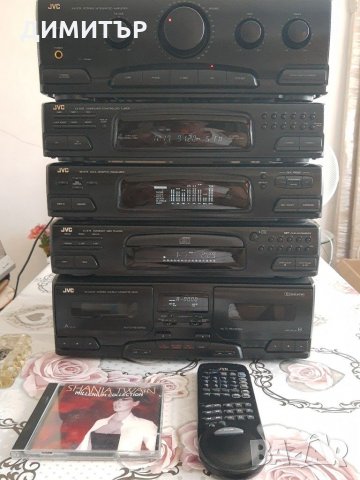 Аудиосистема JVC E78, снимка 9 - Ресийвъри, усилватели, смесителни пултове - 28742708