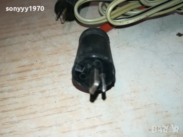 КАБЕЛИ ЗА ТОНКОЛОНИ С РЕТРО БУКСИ 2БР Х 1,8М-ВНОС ГЕРМАНИЯ 2202251821, снимка 5 - Тонколони - 49236603