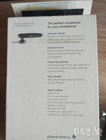 Plantronics M165 нова батерия, снимка 4 - Bluetooth слушалки - 55894560