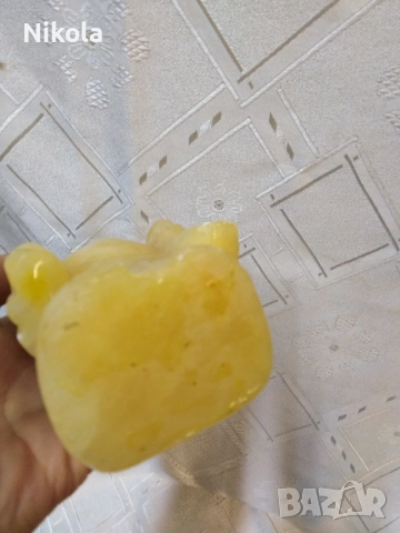 Пластика Нефритена Буда , снимка 3 - Антикварни и старинни предмети - 51855435