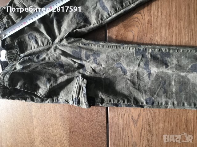 Детски карго камуфлажен панталон Old Navy, размер L(10-12), снимка 2 - Детски панталони и дънки - 44145150