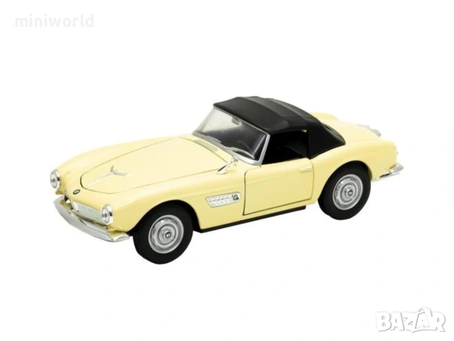 BMW 507 Cabriolet closed - мащаб 1:24 на Welly моделът е нов в кутия