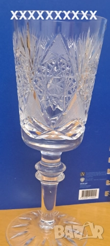 Чаши за вино оловен кристал 