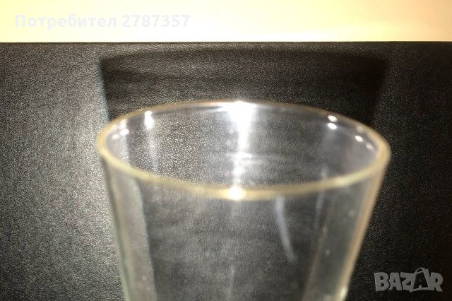 Стъклена вазичка - гравирано стъкло, снимка 3 - Колекции - 31041944