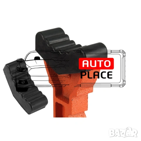 Комплект стойки за автомобил с гребен 3 тона 280 мм / 415 мм BJC , снимка 7 - Други инструменти - 54036057