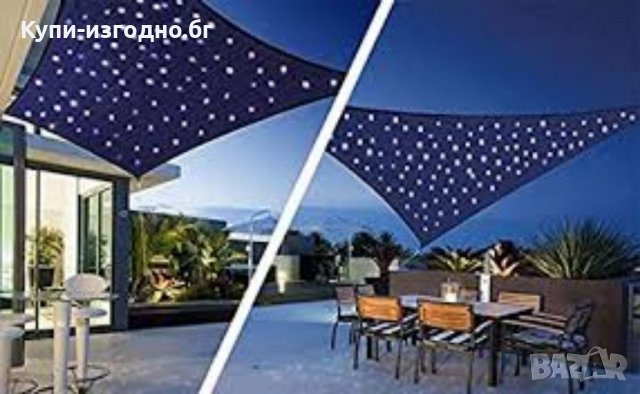 Слънчезащитна соларна тента ,, Звездно небе,'' от Living Garden Germany , снимка 4 - Други - 34172285