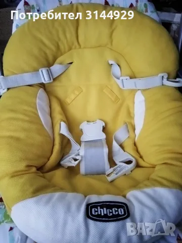  Електрическа бебешка люлка Chicco Polly Swing / Почти НОВА, снимка 7 - Детски люлки - 56012191