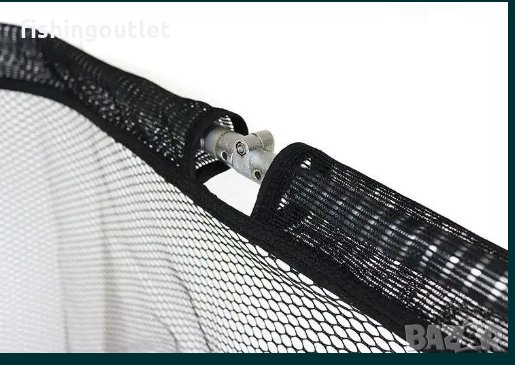  Сомски кеп за риболов от лодка 1.80 мт/60х70см и гумирана мрежа 54 лв., снимка 3 - Такъми - 30897647