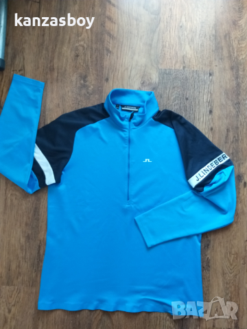 j.lindeberg danny mid layer - страхотна мъжка блуза КАТО НОВА Л, снимка 7 - Блузи - 44622310