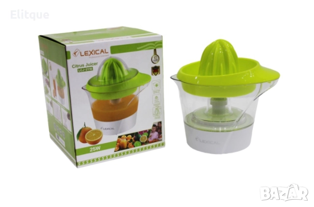 Цитрус преса Lexical LCJ-2110 Оранжев/Зелен