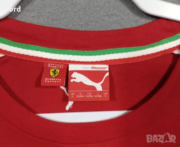 Тениска Scuderia Ferrari Italy Santander , снимка 6 - Тениски - 47324736