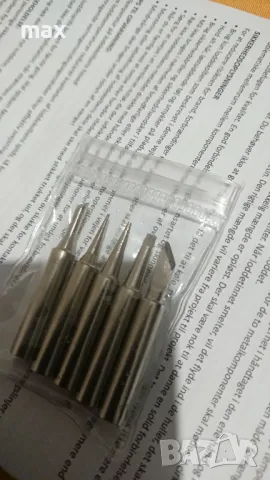 Поялник 60w с регулатор 200- 450 градуса и 6 сменяеми накрайника с различни върхове. , снимка 5 - Поялници и запояване - 49030820