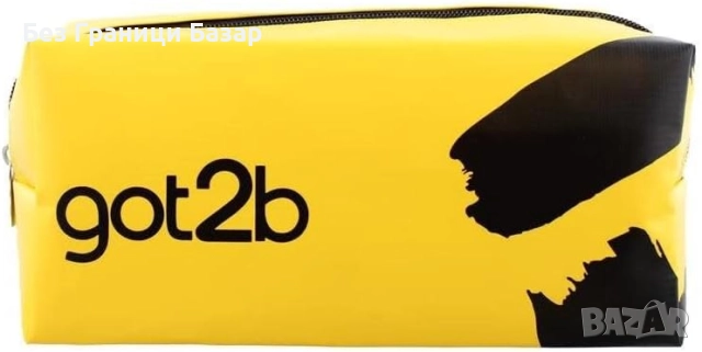 Нов Got2b Glued стайлинг комплект със спрей, пудра и гел + несесер, снимка 2 - Комплекти и лотове - 51897822