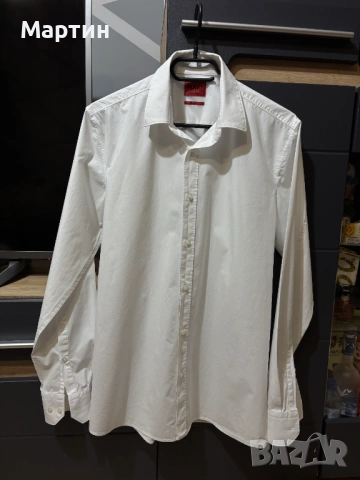 Оригинална мъжка риза HUGO Elisha02 Extra slim fit, stretch