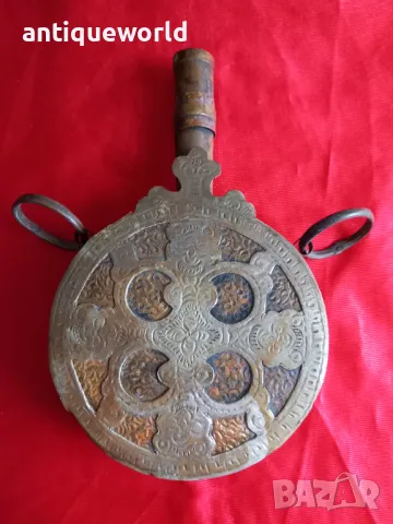 Стара ОСМАНСКА Барутница , Барутник ,Сребро