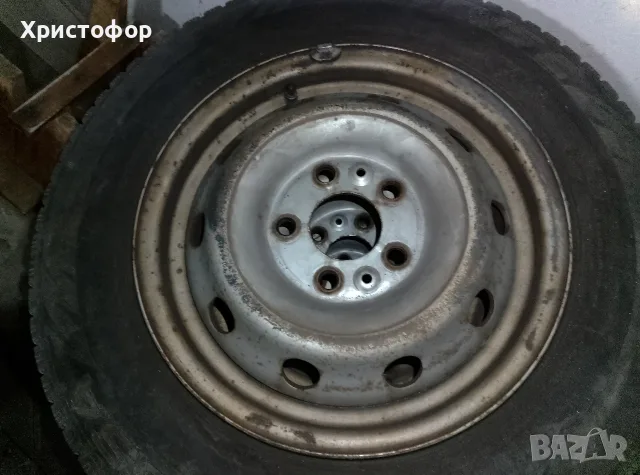 4бр. зимни гуми lassa с железни джанти 195/70R15 C, снимка 14 - Гуми и джанти - 56202645
