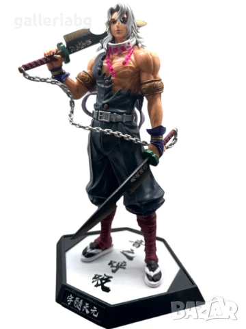 Аниме фигурка на Tengen Uzui от Demon Slayer - Манга, снимка 2 - Колекции - 50461442